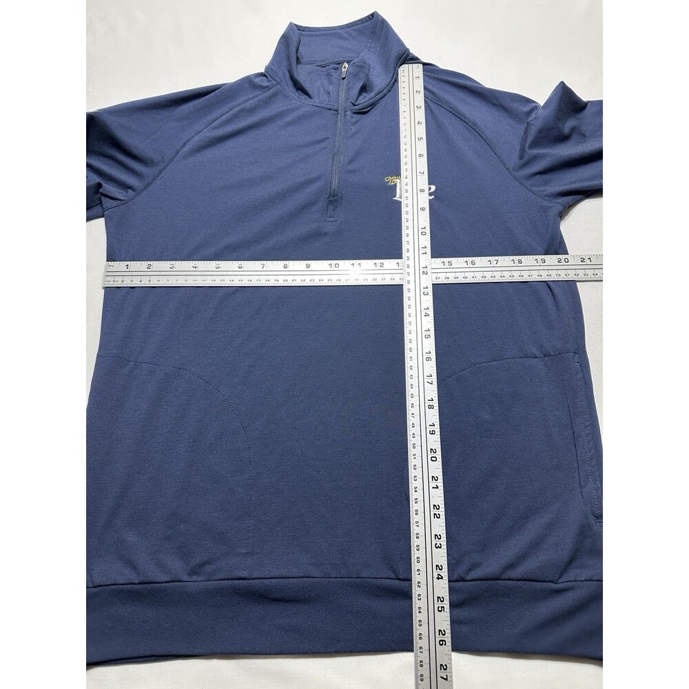 Indianapolis Motor Speedway Miller Lite Travis Mathew 1/4 Zip Pullover IMS Race - Picture 7 of 9